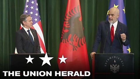 Secretary of State Blinken and Albanian President Begaj Hold a Joint Press Conference in Tirana