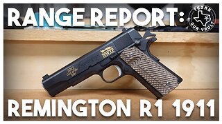 Range Report: Remington R1 1911 - NWTF 2012 Gun of the Year Edition