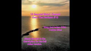 10 Second Short | Sunset Over The Horizon | Meditation Music #shorts #music10 @Meditation Channel