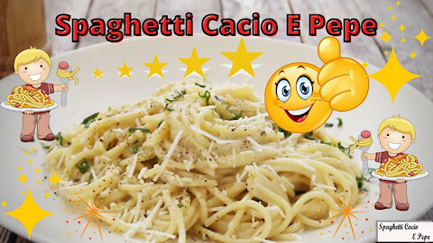 Spaghetti Cacio E Pepe Recipe