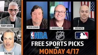 Free Sports Picks | WagerTalk Today | NHL Playoff Predictions | MLB Picks Today | April 17