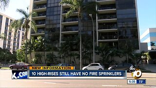10 San Diego high-rises still have no fire sprinklers