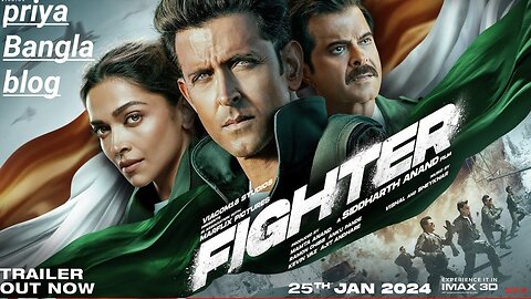 Fighter Trailer। 💥| Hrithik Roshan।💥।Deepika Padukone, Anil Kapoor। 💯| 25th Jan।#bollywood