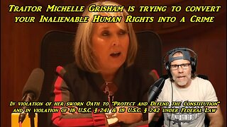 Traitor Michelle Grisham is trying to Convert your Inalienable Human Rights into a Crime