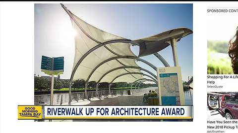 Tampa Riverwalk nominated for '2018 People's Choice Award' in statewide architecture contest