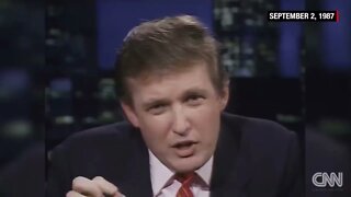 Donald Trump & Larry King 2 Sept 1987