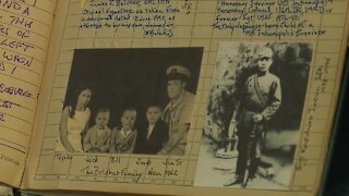 A World War II pilot's log book flies around the globe preserving history and connecting stories