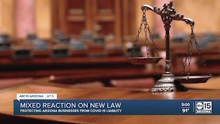 New Arizona law protects against COVID liability claims