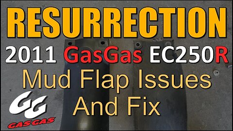 Resurrection: 2011 GasGas EC250R - New "OEM" Parts Issues