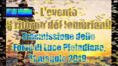 L'evento - il ritorno dei lemuriani!