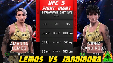 UFC 5 - LEMOS VS JANDIROBA