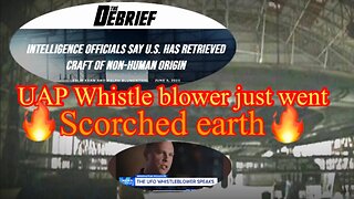 The Debrief article:WHISTLEBLOWER government cover-up UAP of unknown origin in their possession