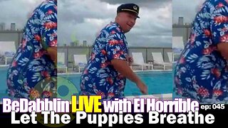 BeDabblin LIVE w/El Horrible ep045: Let the Puppies Breathe