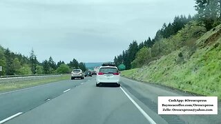 Live - The Peoples Convoy - Heading Through Portland Toward Washington