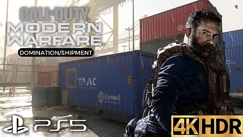 Call of Duty Modern Warfare (2019) | Domination on Shipment | PS5, PS4 | 4K (No Commentary Gameplay)