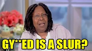 The View's Whoopi Goldberg FORCED TO APOLOGIZE for using "OFFENSIVE SLUR" while talking about Trump!