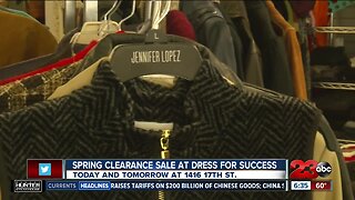 Dress for Success spring sale