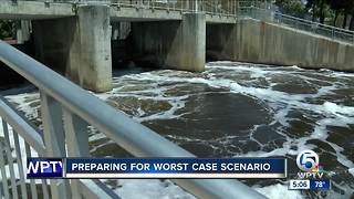 South Florida Water Management District preparing for a worst case scenario during hurricanes