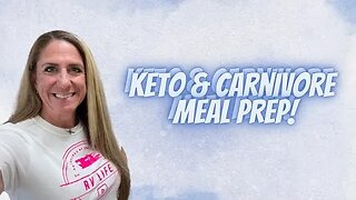 CARNIVORE AND KETO MEAL PREPPING FOR THE WEEK! | ENCHILADA CASSEROLE AND BACON BURGER BITES