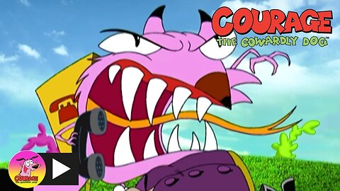 Courage the Cowardly Dog: Fox Chase | Cartoons