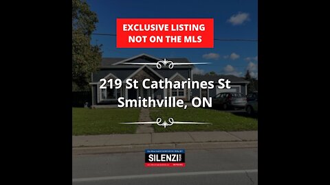 219 St Catharines St Smithville, ON L0R 2A0