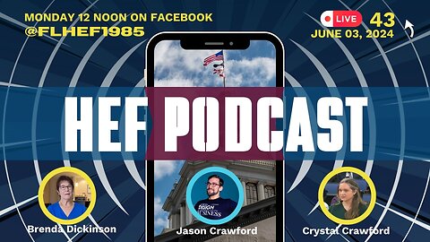 #HEFPodcast - Live - June 3 - Attendance & PEP