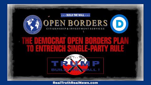 🇺🇸 🦅 The Democrat Open Borders Plan to Entrench Single-Party Rule | Explained in Under Two Minutes