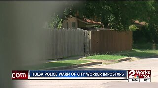 Tulsa police warn of city worker imposters