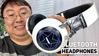 Riwbox WT-8S Bluetooth Headphones Light Up and Sound Great!