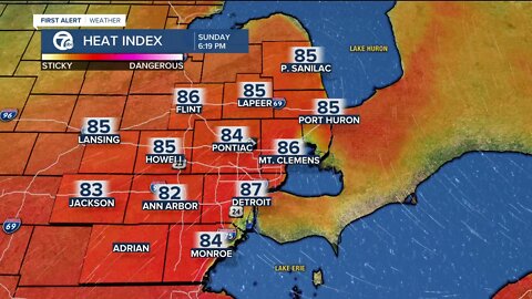 Heat and storms for Memorial Day