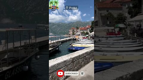 4 MUST - SEE PLACES WHILE IN MONTENEGRO ❤ #montenegro #budva #perast #kotor #shorts #travel #viral
