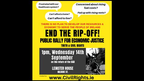 Rally for Economic Justice & to End the Rip-Off