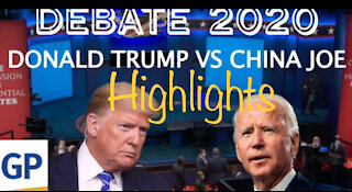 Presidential Debate Highlights 2020