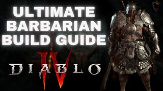 Diablo 4 - Ultimate Best Barbarian Build Guide (Whirlwind Build)
