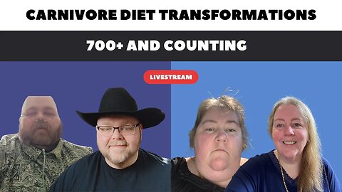 700+ and counting. Carnivore Diet Transformations. EP2