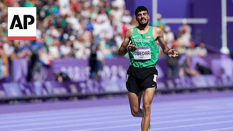 For Palestinian runner, chasing gold comes second to raising the flag at Olympics | A-Dream