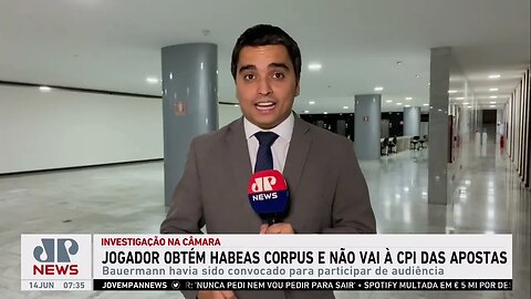 Jogador Eduardo Bauermann consegue habeas corpus e não comparece na CPI das apostas