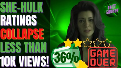 She-HULK Complete Ratings Collapse! Nobody Is Watching!?