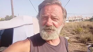 Where I Get Water 🌊. Torrevieja Tramp Shows How He Sources Water.