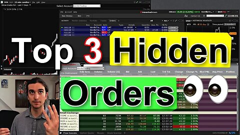 How to Use Hidden Orders with Interactive Brokers