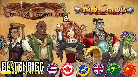 Red Dragon Inn 8 Pub Crawl / Kickstarter All In Eco Edition