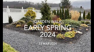 Early Spring 2024 Garden Walk