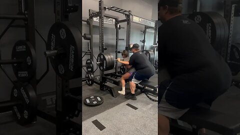 17 Year Old Kami Lobliner Box Squats 315