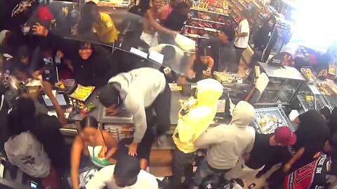 Flash mob loots and vandalizes 7-11 in Los Angeles. LAPD offers 50k reward -theft-looting-vandalism