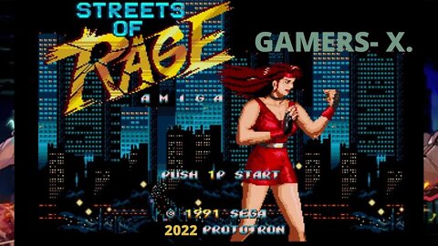 [2022] Streets Of Rage - GAMERS- X.