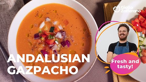 ANDALUSIAN GAZPACHO 🇪🇸🍅🥒 cool down with it!| GM Recipes