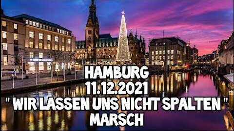 Hamburg 11.12.2021 - "Wir lassen uns nicht spalten" Marsch