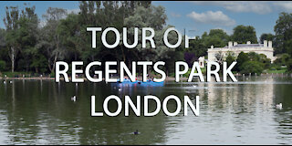 London tour of Regents Park