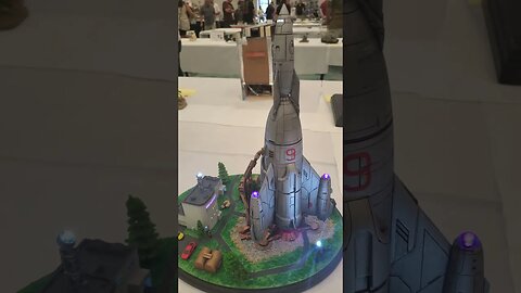 Modelpalooza 2023 #rocket #diorama #scalemodel