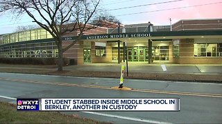 Student stabbed inside middle school in Berkley